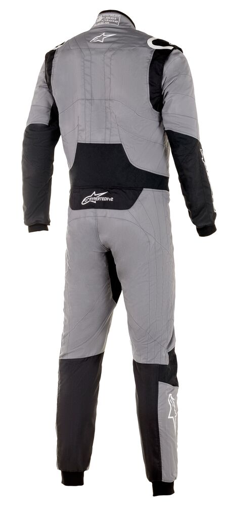 ALPINESTARS 3350220_971_56 Racing suit HYPERTECH v2, FIA 8856-2018, grey/black, size 56 (Фото-2)