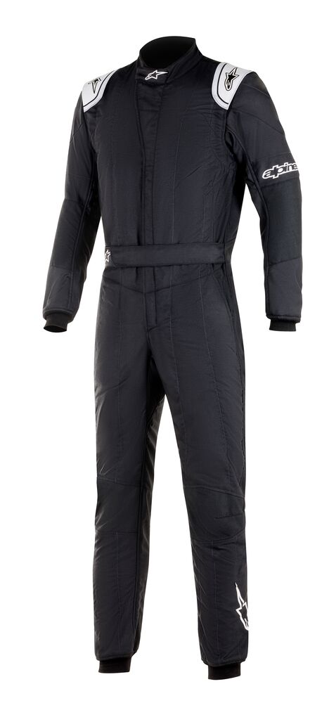 ALPINESTARS 3354020_10_48 GP TECH v3 Racing suit, FIA 8856-2018, black, size 48 (Фото-1)