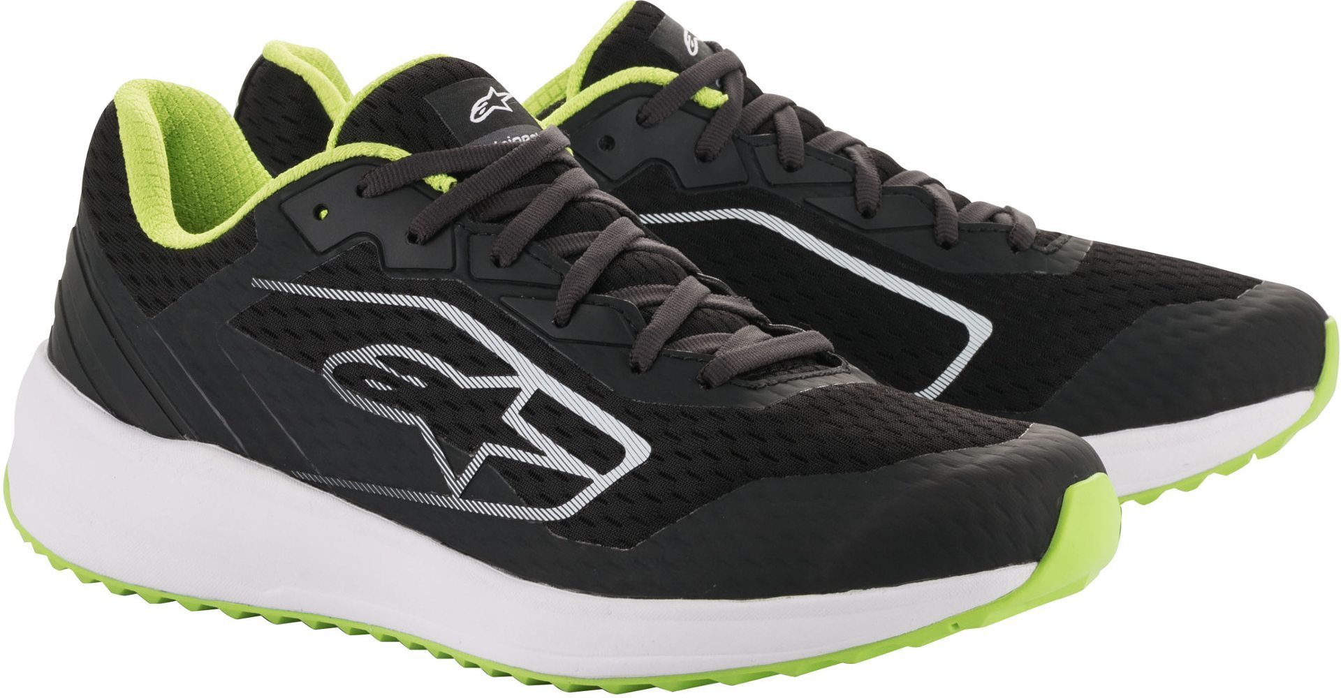 ALPINESTARS 2654520_163_12 META ROAD RUNNING shoes, black/white/green, size 45,5 (12) (Фото-1)