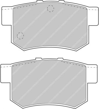 FERODO FDS956 Brake pads (Фото-1)