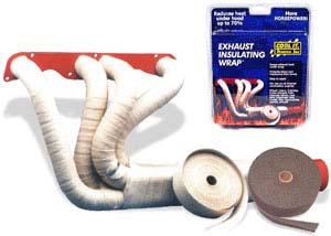 THERMO-TEC 11006 Exhaust Insulating Wrap white 6 in. x 100 ft (Фото-2)