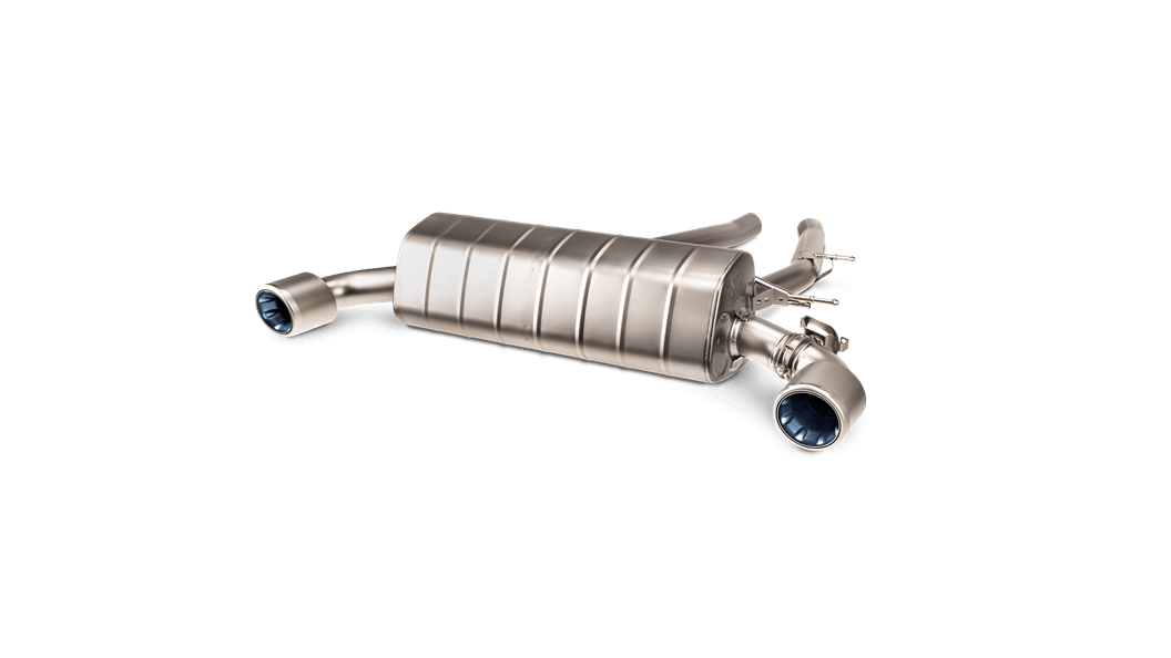 AKRAPOVIC S-TY/T/1H Slip-on Line Exhaust System (Titanium) for TOYOTA Supra (A90) 2019-2024