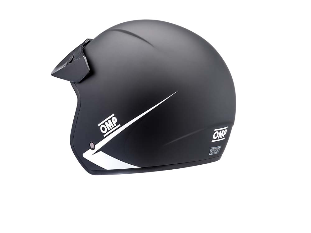 OMP SC0-0607-B01-170-L (SC607E170L) Helmet STAR open face, black, size L (Фото-2)