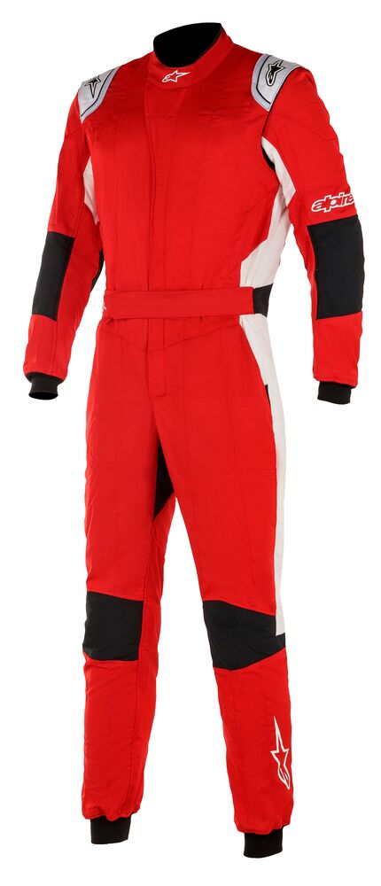 ALPINESTARS 3354020_32_44 GP TECH v3 Racing suit, FIA 8856-2018, red/white, size 44 (Фото-1)