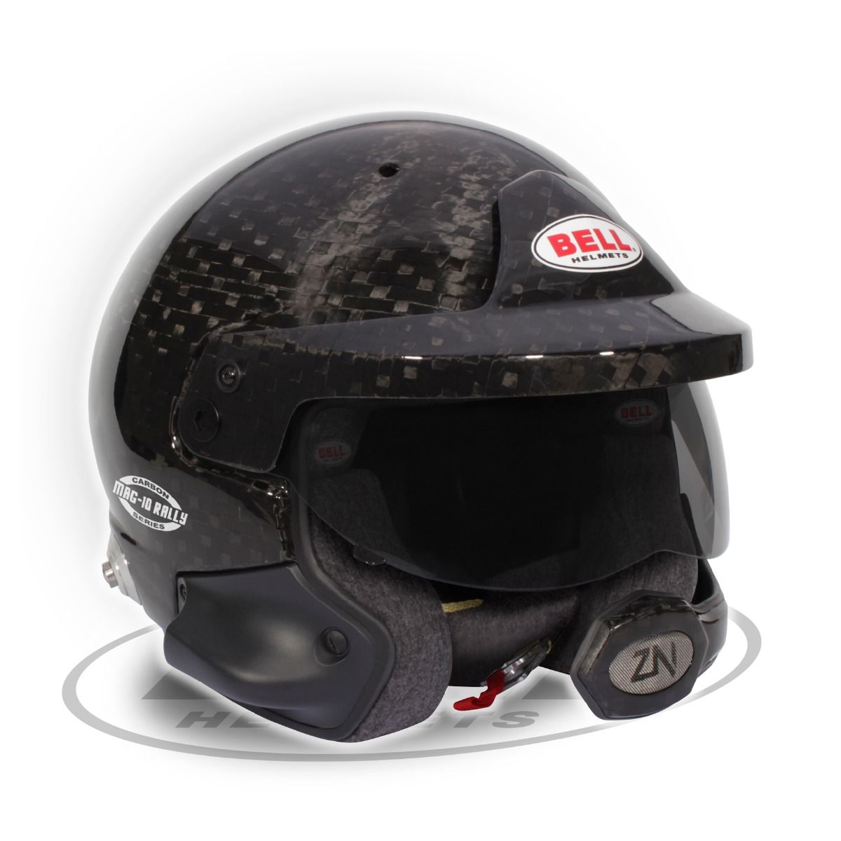 Open face rally helmet hotsell
