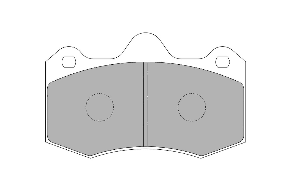 FERODO FRP3083W DS1.11 Brake pads AP CP6600 (Фото-1)