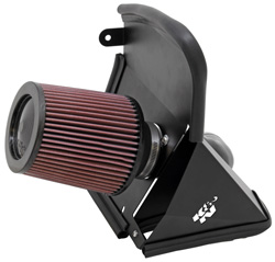 K&N 69-9505T Performance Air Intake System TYPHOON; AUDI A4 L4-2.0L F/I, 2009-2013 (Фото-1)