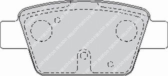 FERODO FCP1469H DS2500 Brake pads (Фото-1)