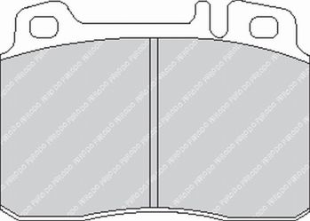 FERODO FCP646H DS2500 Brake pads (Фото-1)
