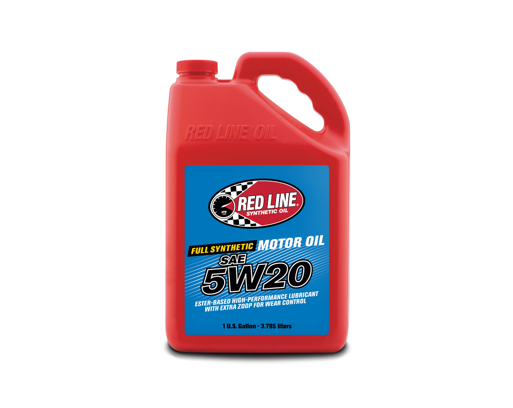 RED LINE OIL 15206 High Performance Motor Oil 5W20 18.93 L (5 gal) (Фото-1)