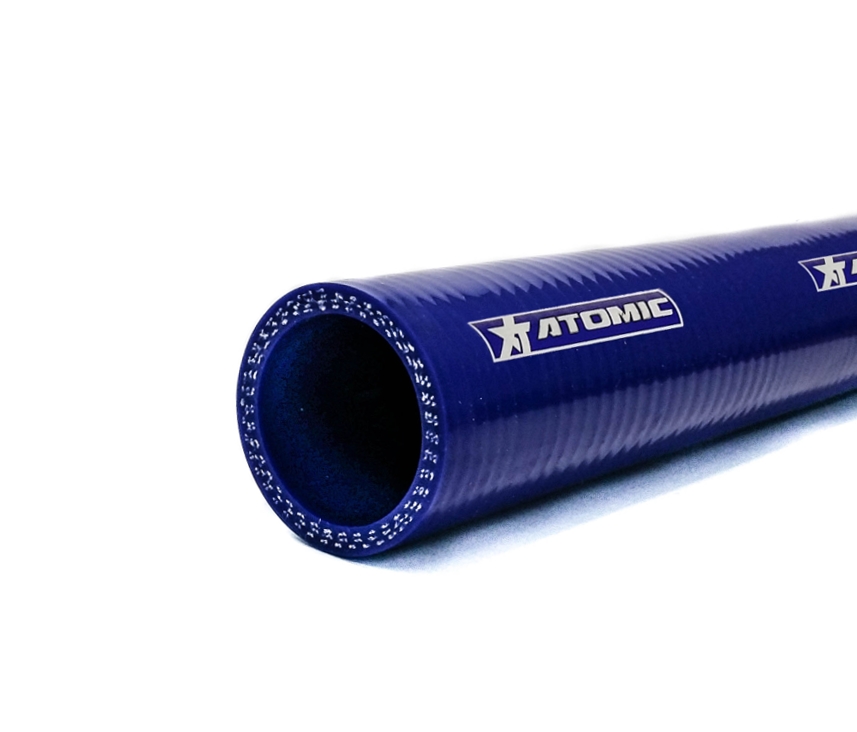 ATOMIC shl16 BLUE Hose silicone, straight 1 meter 16mm (Фото-1)