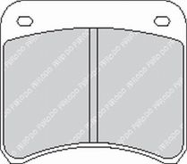 FERODO FCP342H DS2500 Brake Pads (Фото-1)