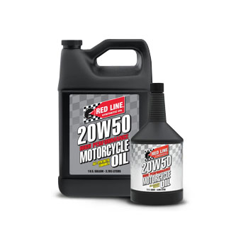 RED LINE OIL 42508 20W50 Motorcycle Oil - 208L (Фото-1)