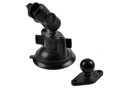 AIM X46KSVS00 Suction cup kit (suction cup, 90 mm arm, clamp base with ball, locknut) (Photo-1)