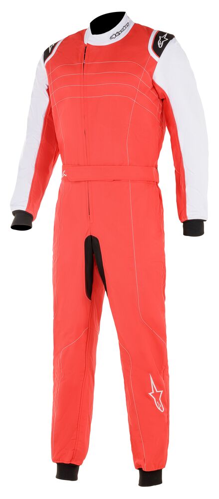 ALPINESTARS 3356019_32_42 Karting suit KMX-9 v2, CIK, red/white, size 42 (Фото-1)