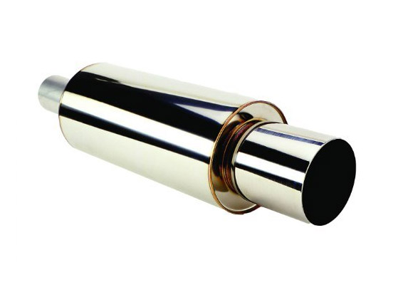HKS 34002-AK009 Задня банку без хвостовика Hiper Muffler 130 * 230mm, вхід 65мм (Фото-1)