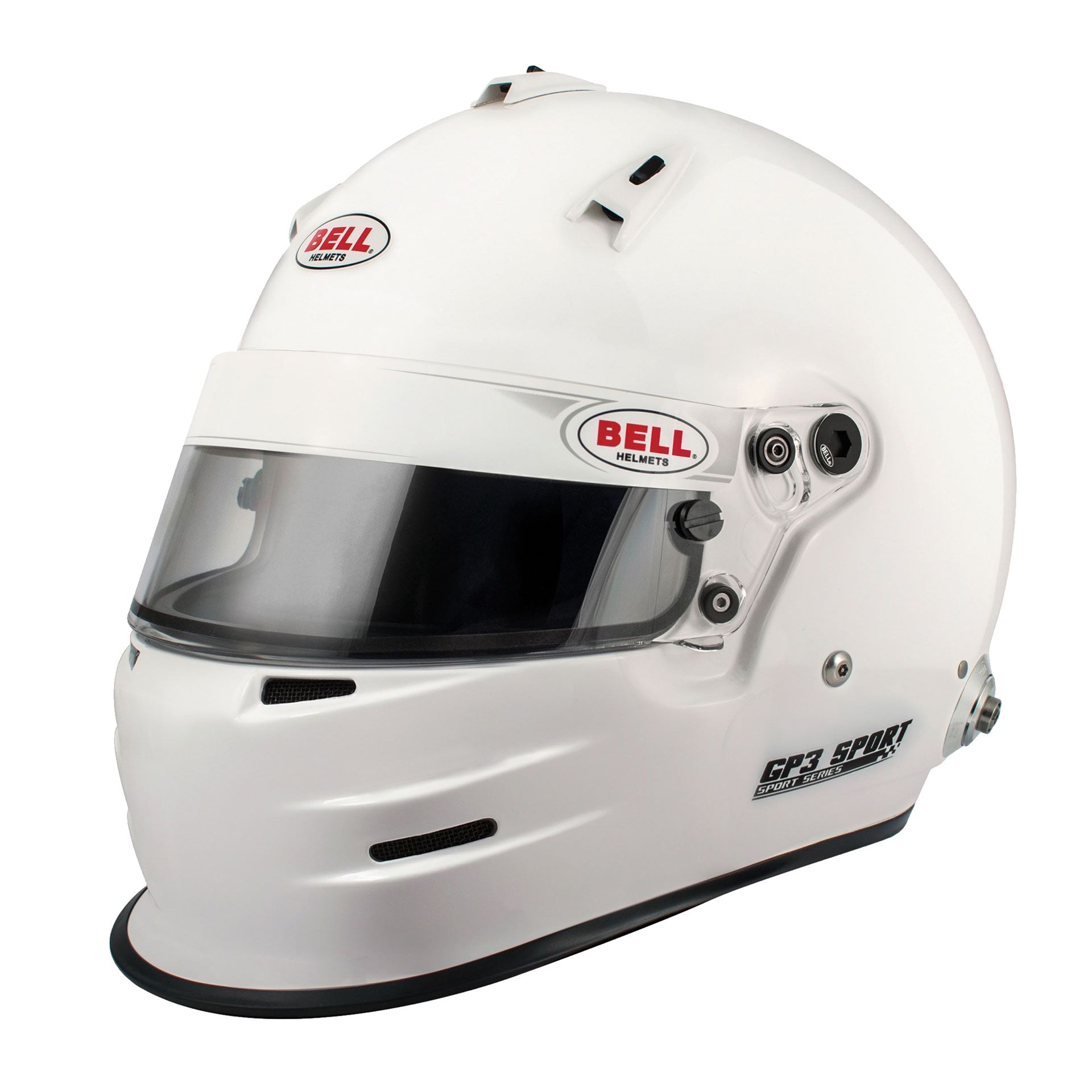 BELL 1417024 Racing helmet full-face GP3 SPORT, HANS, FIA8859, white, size XLG (61-62) (Фото-1)
