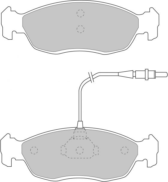 FERODO FDS876 Brake pads (Photo-1)