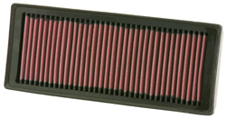 K&N 33-2945 Replacement Air Filter AUDI A4, 1.8L TFSI (Фото-1)