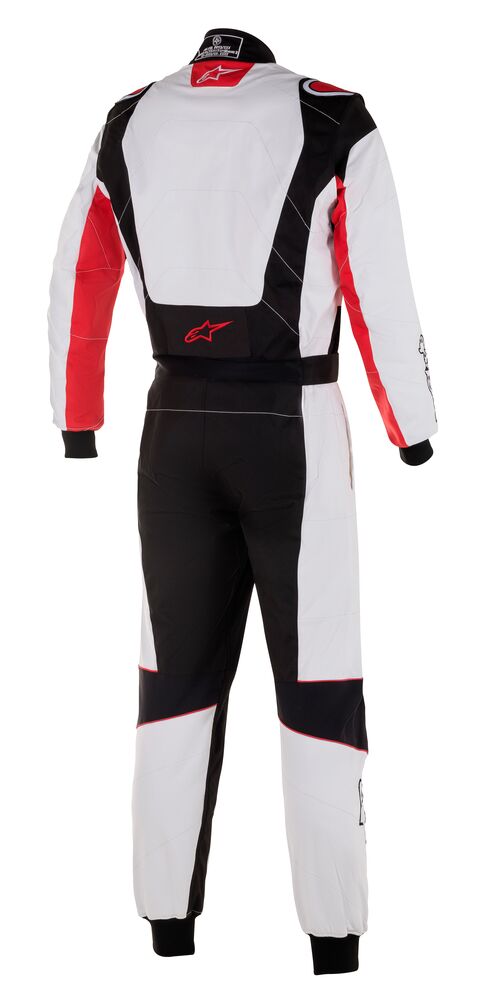 ALPINESTARS 3351520_213_52 KMX-3 v2 Kart suit, CIK, white/black/red, size 52 (Фото-2)