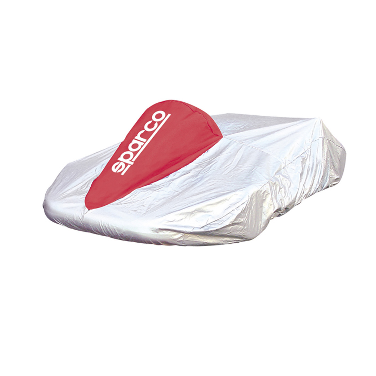 SPARCO 02712R Kart cover, silver/red (Фото-1)