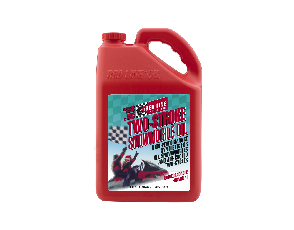 RED LINE OIL 41005 Two-Stroke Snowmobile Oil 3.8 L (1 gal) (Фото-1)