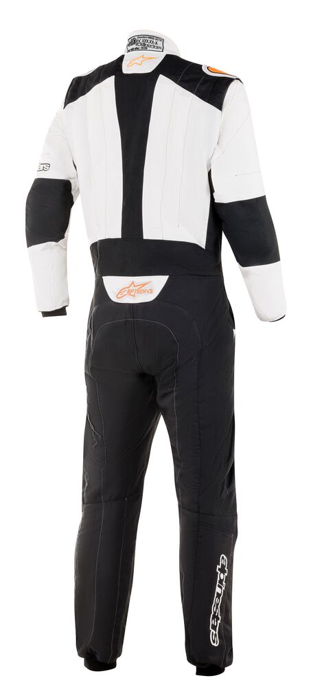 ALPINESTARS 3354020_1241_48 GP TECH v3 Racing suit, FIA 8856-2018, black/white/orange, size 48 (Фото-2)