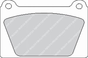 FERODO FCP840R DS3000 Brake pads (Фото-1)