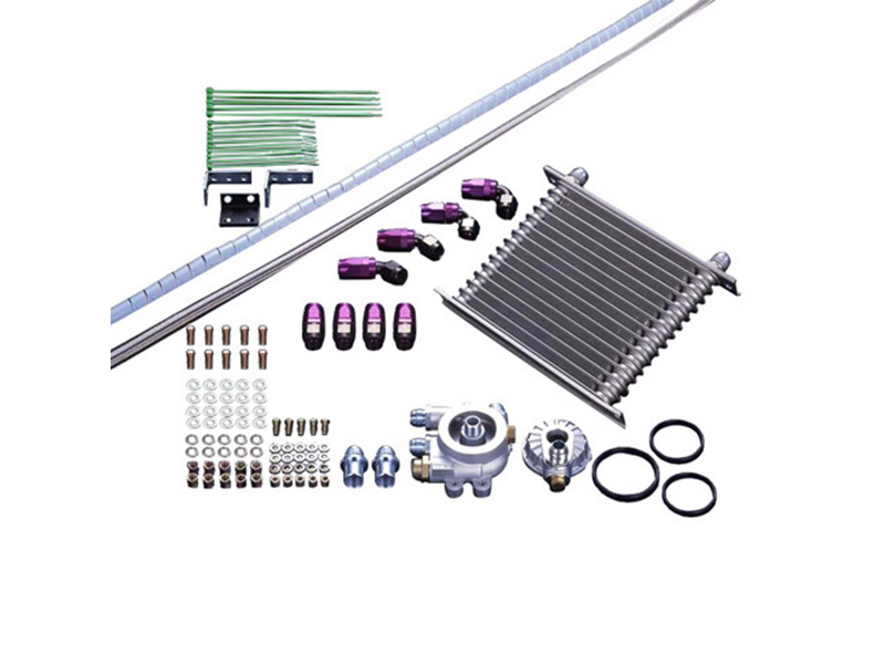 HKS 15004-AM010 Oil Cooler Kit Evo 9 Combined Twin Core System (see notes) (Фото-1)