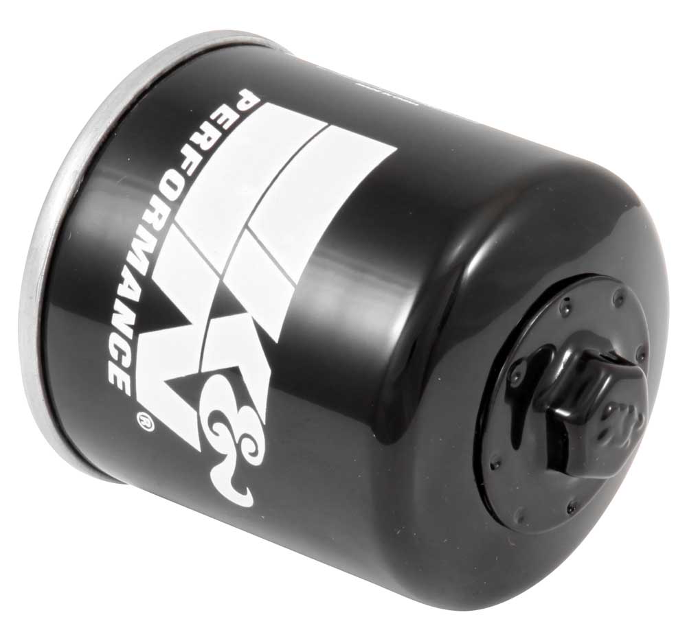 K&N KN-128 Oil FilterPOWERSPORTS; CANISTER (Photo-1)
