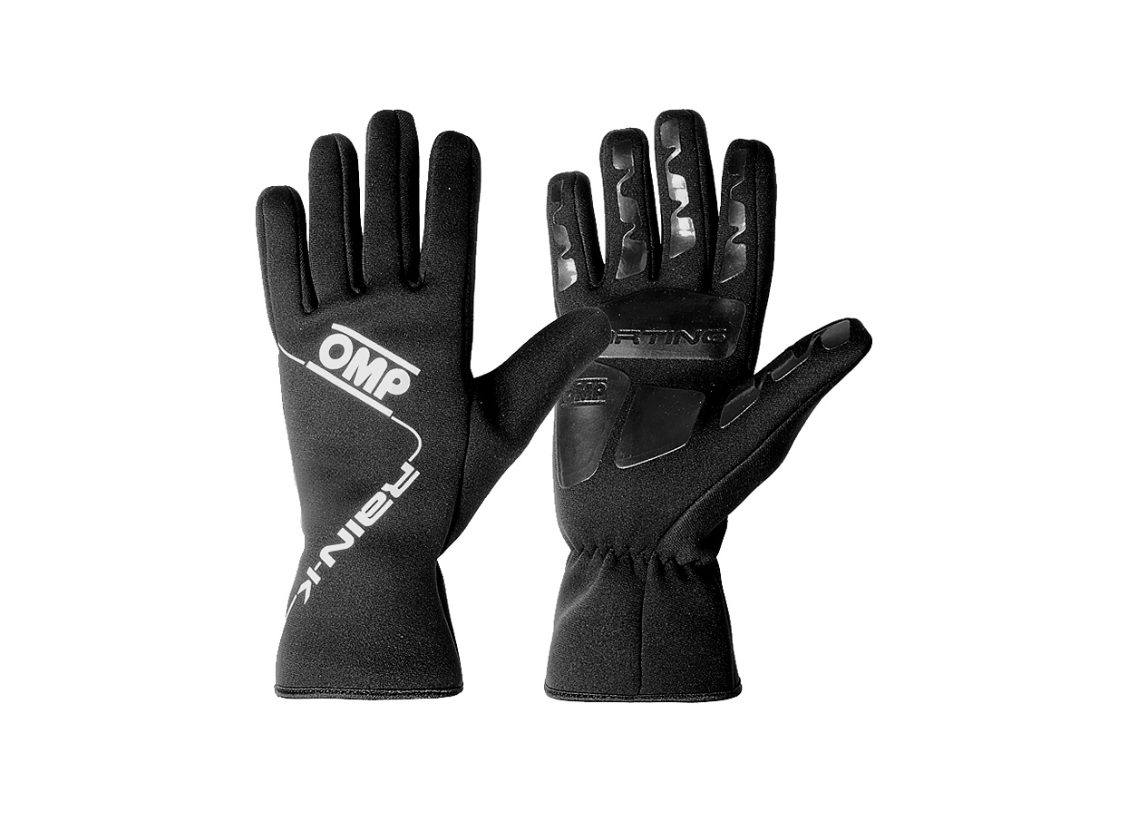 OMP KB0-2739-A01-071-004 (KK02739071004) Gloves RAIN K, neoprene (rain), black, size 4 (kid) (Фото-1)
