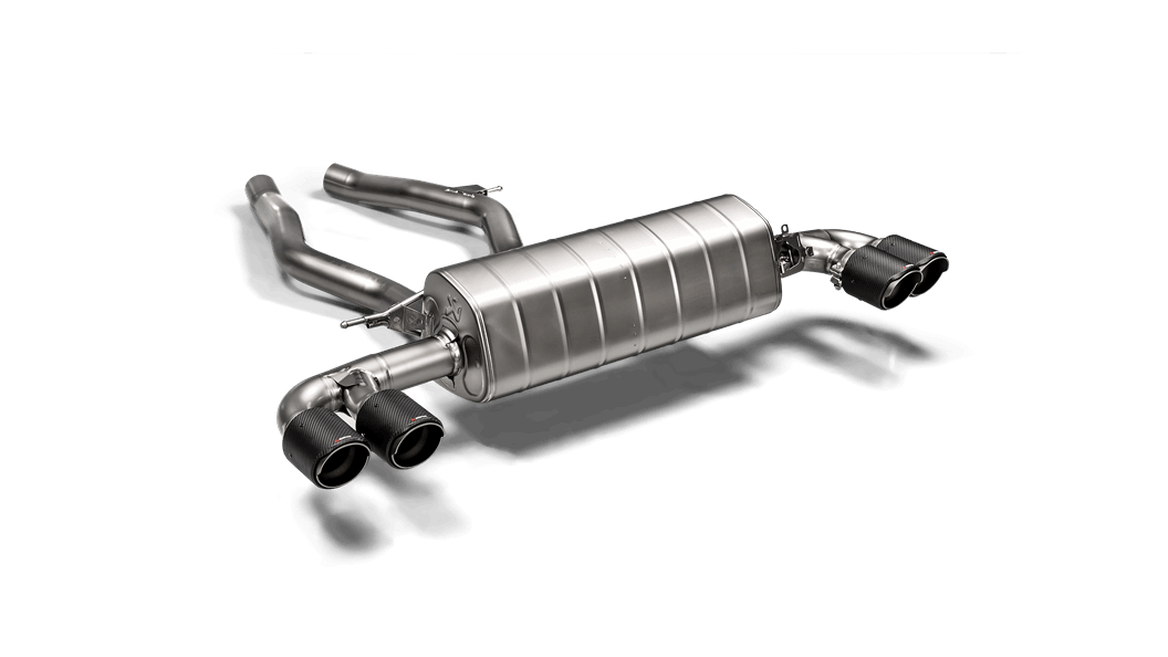 AKRAPOVIC S-BM/T/9H Slip-On Line Exhaust System (Titanium) for BMW Z4 M40i (G29) 2019-2024