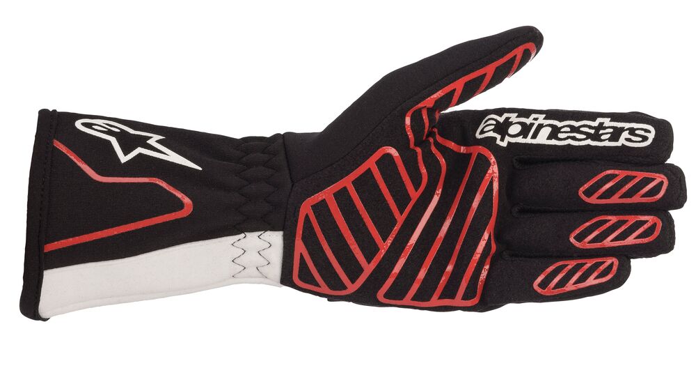 ALPINESTARS 3551720_132_S TECH 1 K v2 Kart gloves, black/red/white, size S (Фото-2)