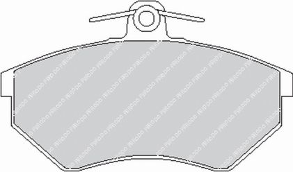 FERODO FCP774R DS3000 Brake pads (Фото-1)