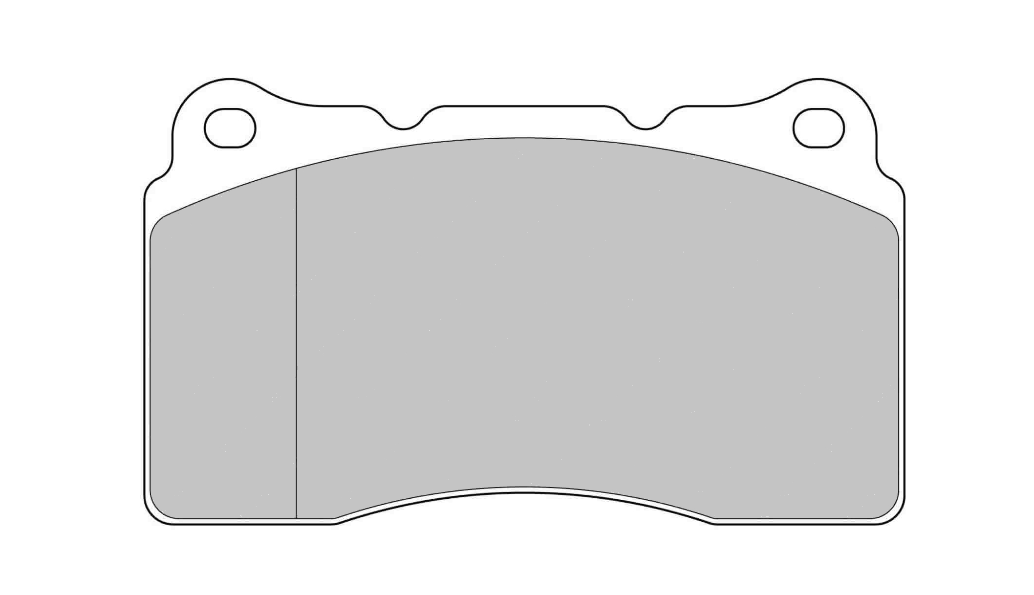 FERODO FDS1334 DS2000 Brake pads front SUBARU STI, MITSUBISHI EVO, MEGANE RS & ASTRA J OPC (Фото-1)