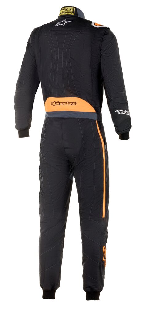 ALPINESTARS 3352019_156_54 GP PRO COMP Racing suit, FIA, black/fluo orange, size 54 (Фото-2)
