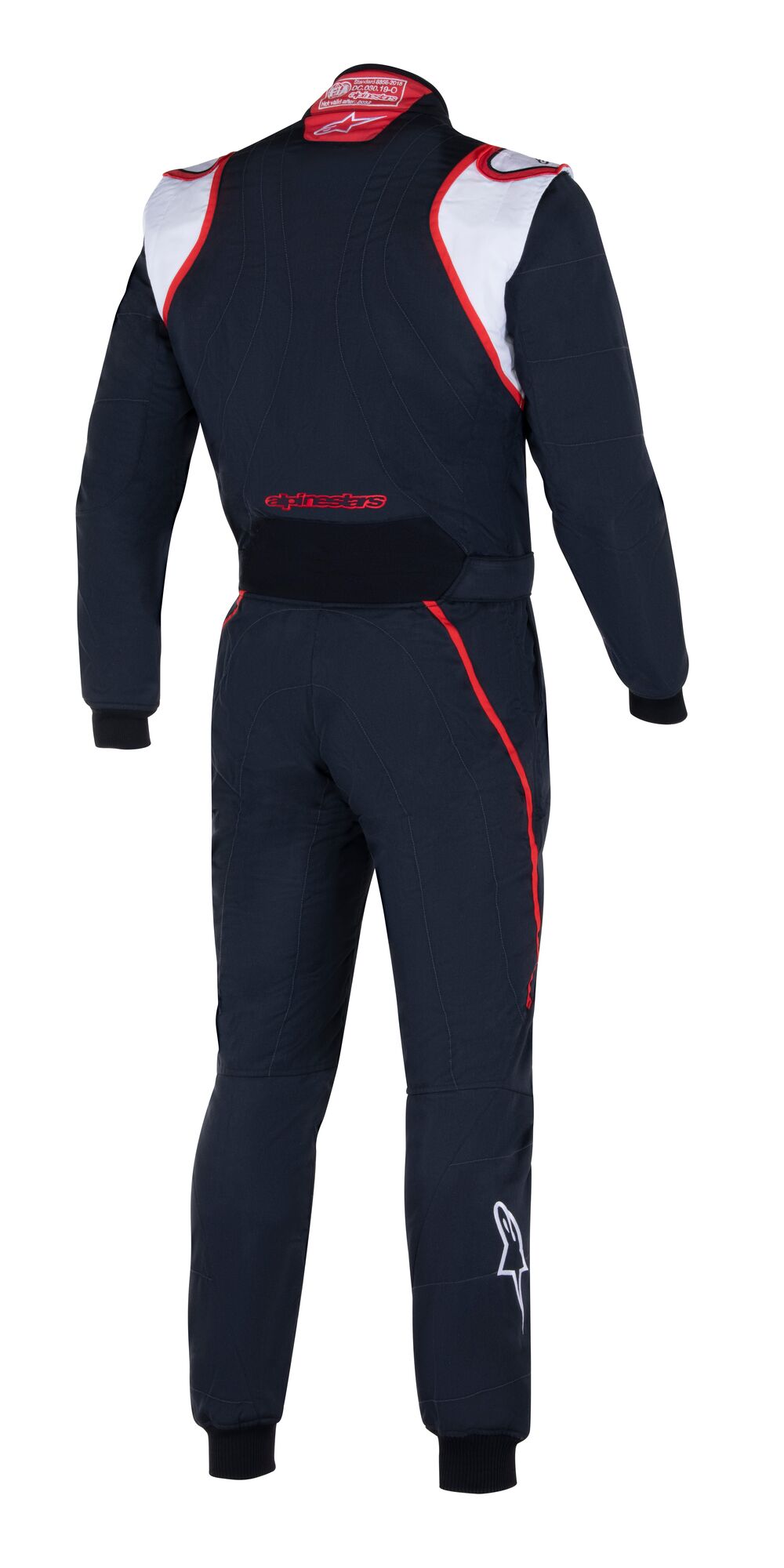 ALPINESTARS 3355020_123_58 GP RACE v2 Racing suit, FIA 8856-2018, black/white/red, size 58 (Photo-2)