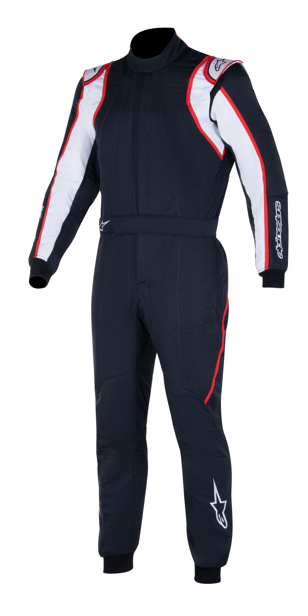 ALPINESTARS 3355020_123_58 GP RACE v2 Racing suit, FIA 8856-2018, black/white/red, size 58 (Photo-1)