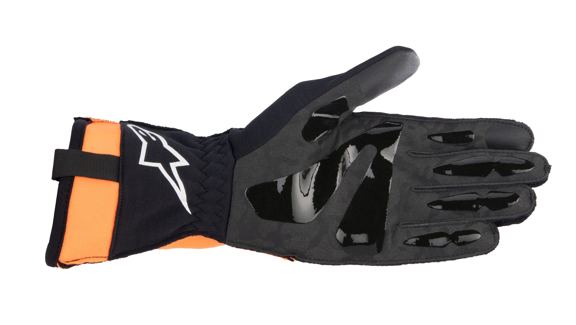 ALPINESTARS 3551823_156_XL TECH 1 KX v3 Karting gloves, white/orange fluo, size XL (Photo-2)