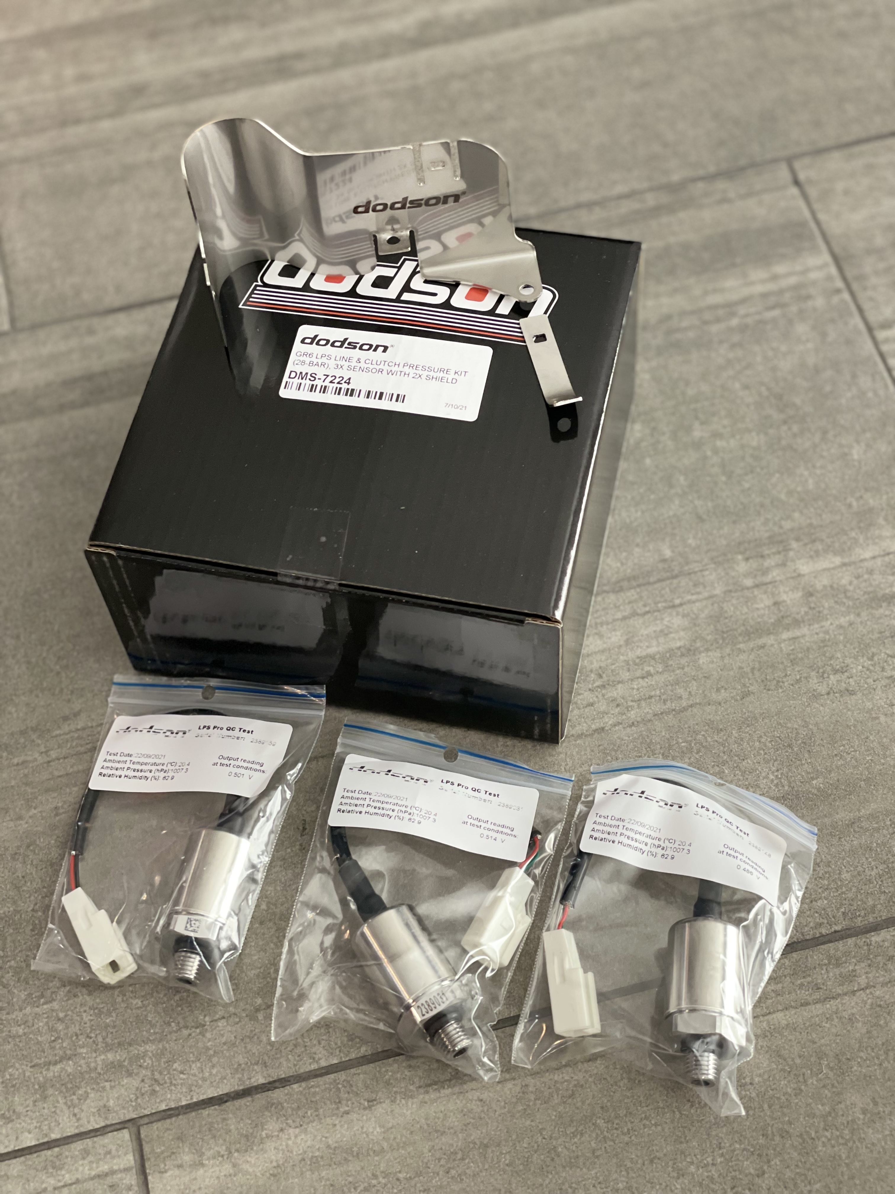 DODSON DMS-7224 Line & clutch pressure LPS Pro sensor kit NISSAN R35 GTR - GR6 (Photo-1)