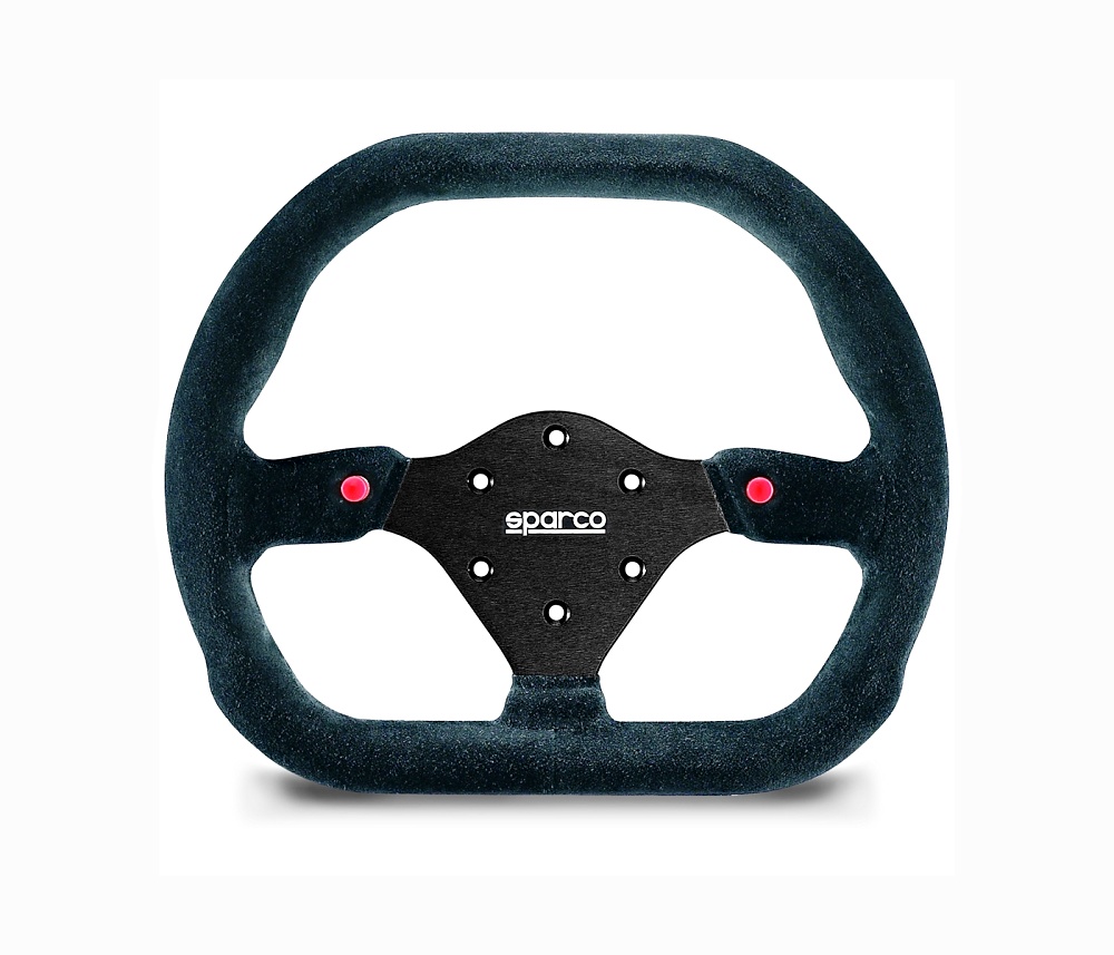 SPARCO 015P310F2SN Steering wheel P310, suede, black, diam.310mm, reach 00mm (Фото-1)