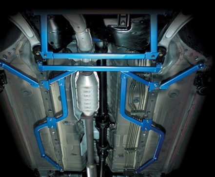 CUSCO 564 492 FS Power brace floor front side for MITSUBISHI Lancer Evolution 7/8/9 (CT9A) (Фото-2)