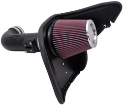 K&N 63-3074 Performance Air Intake System AIRCHARGER; CHEVROLET CAMARO SS 6.2L-V8, 2010-2014 (Фото-1)