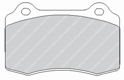 FERODO FCP721H DS2500 Brake pads front DODGE VIPER / rear CHEVROLET CAMARO COUPE (1SS & 2SS) (Фото-1)