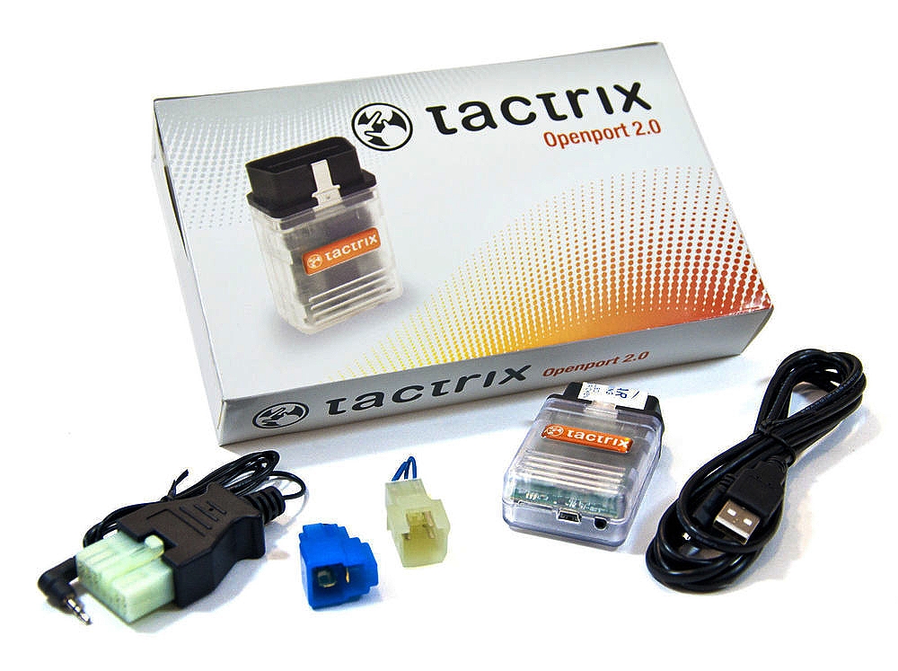 TACTRIX OP20FULL Cable OBD2 OpenPort2 (with adapters kit) (Фото-1)