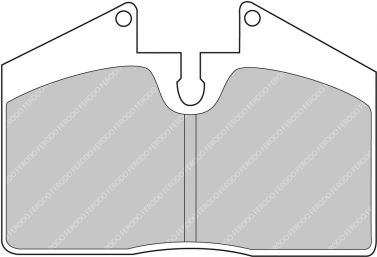 FERODO FDS451 Brake pads (Фото-1)