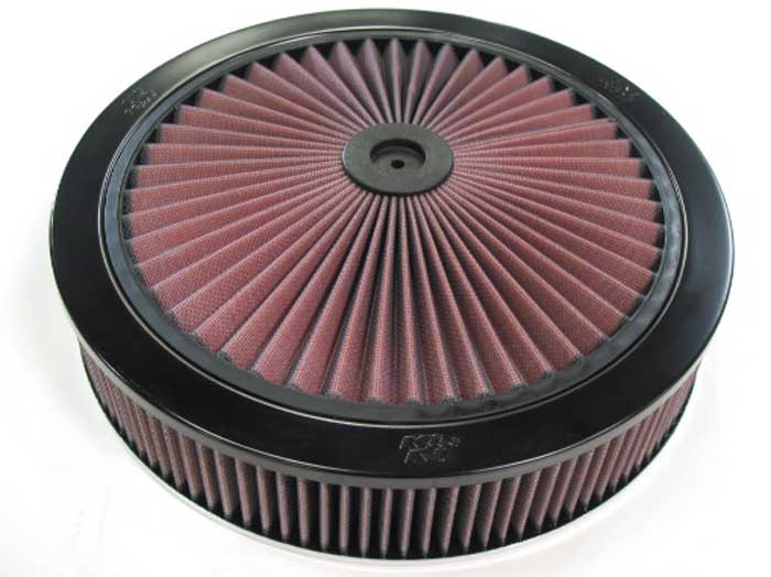 K&N 66-3040 X-Stream Top Assembly 5-1/8", 14"X2.75"H, 1.25 DRP BSE W/X-STREAM TOP (Photo-1)