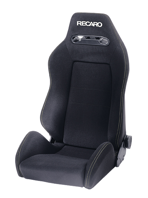 RECARO 295.07.0583A Seat SR5-Speed (black velour, gray logo) (Фото-1)