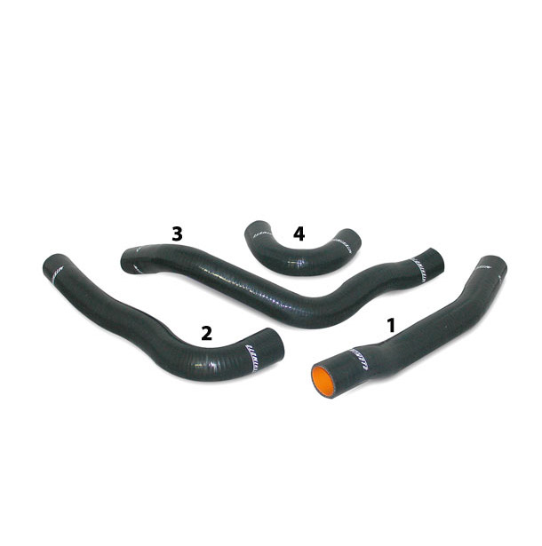 MISHIMOTO MMHOSE-EVO-10BL Kit of silicone radiator pipes MITSUBISHI Evo X (blue) (Фото-1)