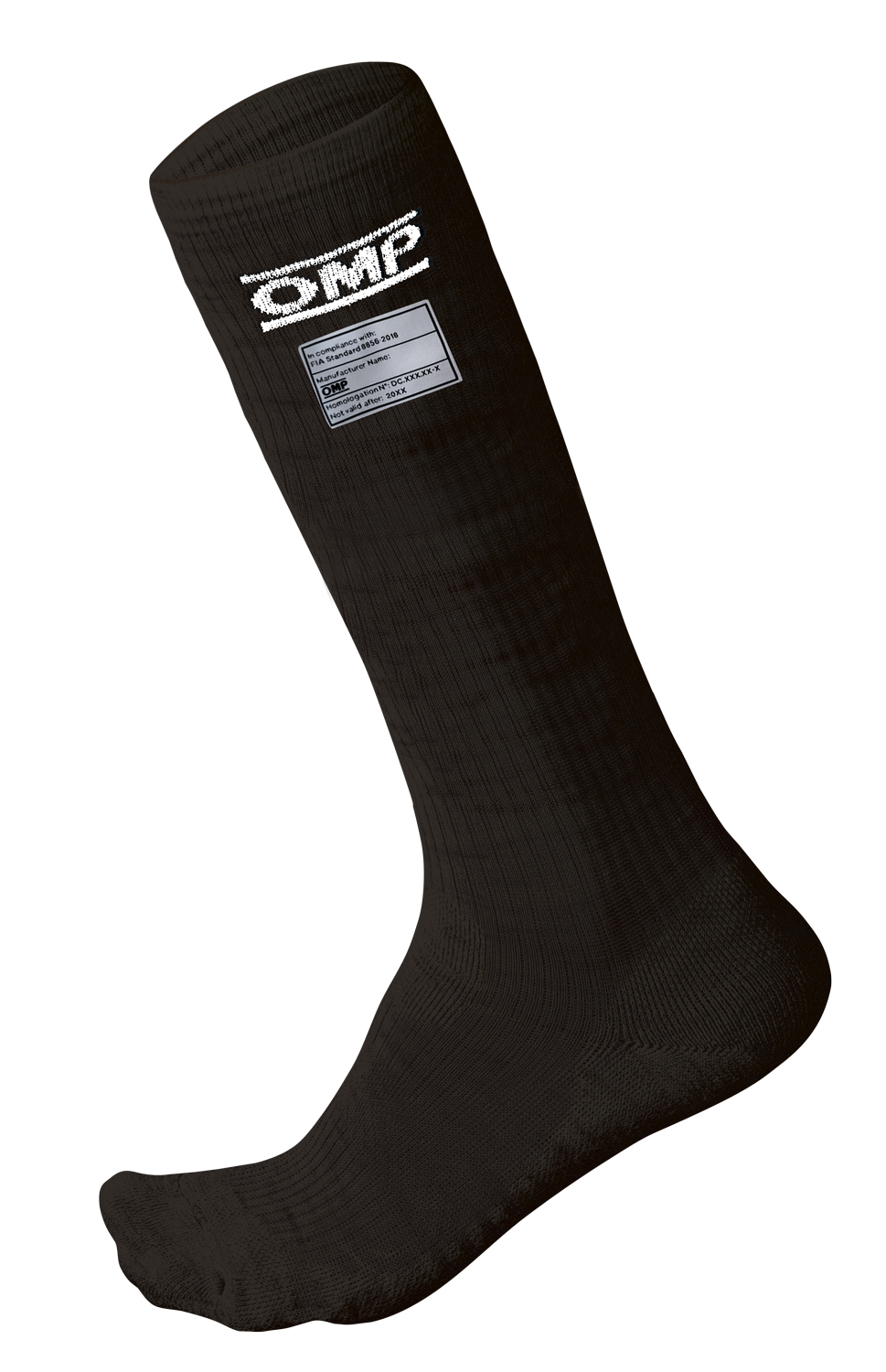 OMP IAA/766071L ONE my2021 Racing socks, FIA 8856-2018, black, size L (Photo-1)